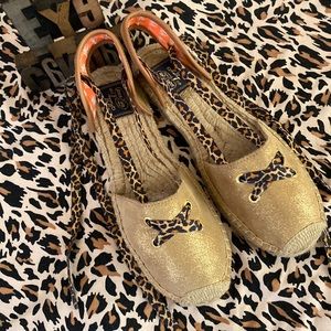 ⛵️MILLY for SPERRY TOP-SIDER Gold ‘Hadley’ Espadrille